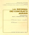 La riforma dei contratti agrari.