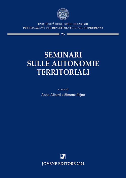 Seminari sulle autonomie territoriali.