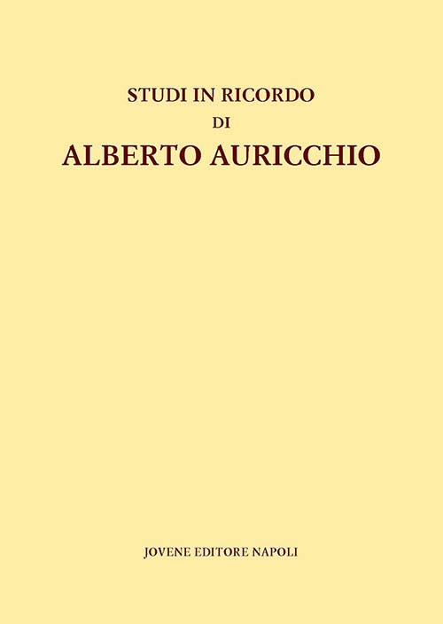 Studi in ricordo di Alberto Auricchio.