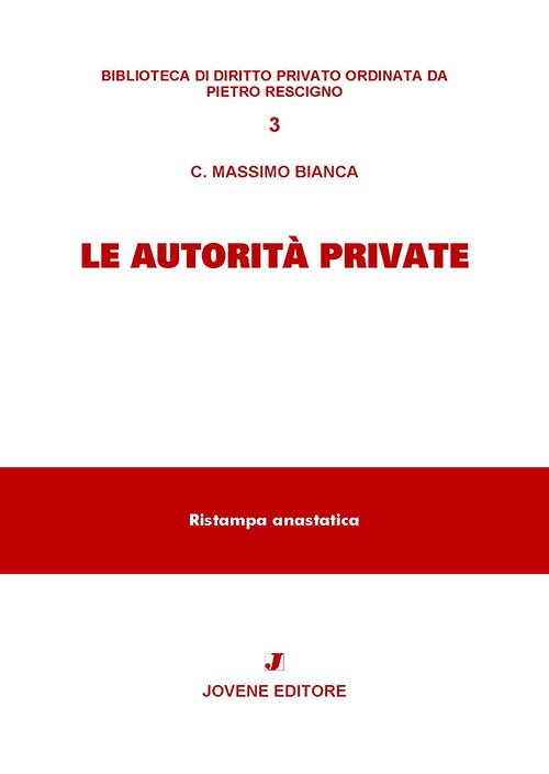 Le autorità private.