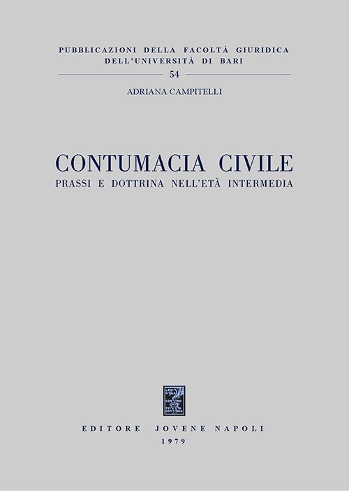 Contumacia civile.