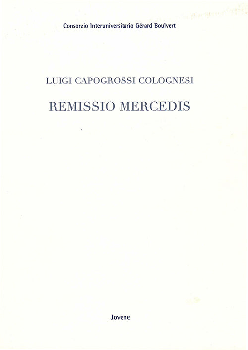 Remissio mercedis.