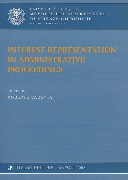 Interest representation in administrative proceedings.