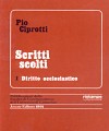 Scritti scelti. Vol. I. Diritto ecclesiastico