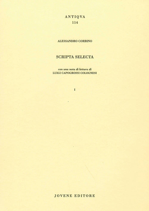 Scripta selecta.