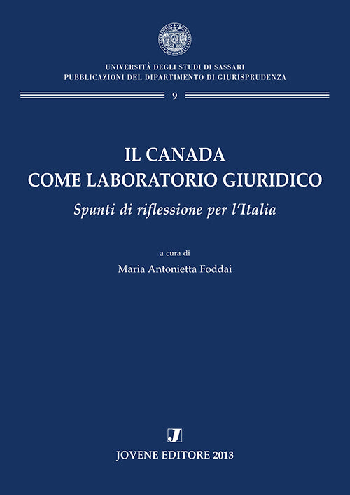 Il Canada come laboratorio giuridico.
