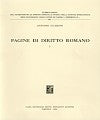 Pagine di diritto romano. VII.