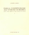 Dalla Costituzione all'Unione europea.
