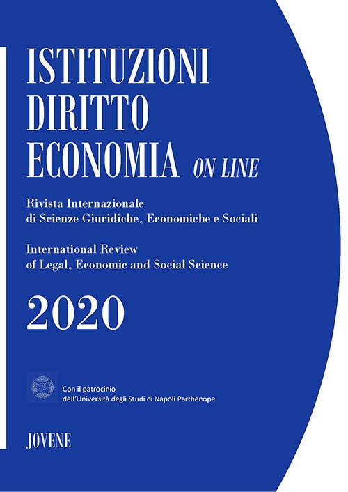 ISTITUZIONI DIRITTO ECONOMIA ON LINE 2020