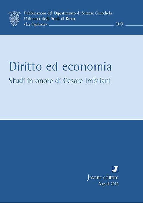 Diritto ed economia.