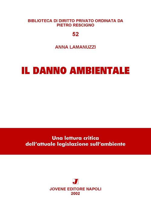 Il danno ambientale.