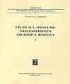 Studi sui «postumi» nell'esperienza giuridica romana.