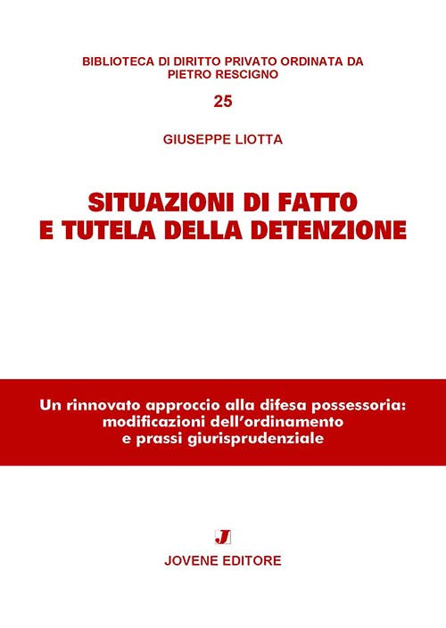 Situazioni di fatto e tutela della detenzione.