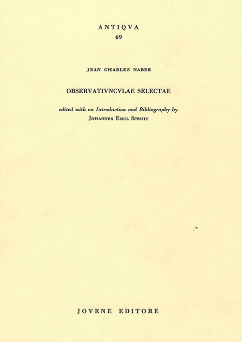 Observativnculae selectae.