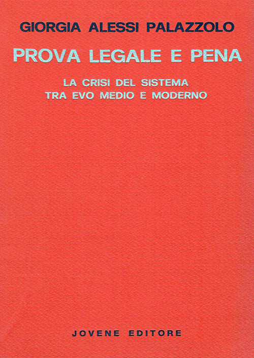 Prova legale e pena.