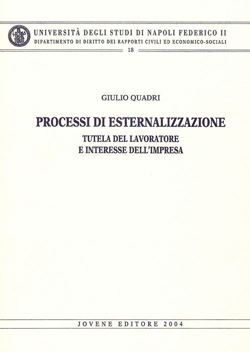 Processi di esternalizzazione.