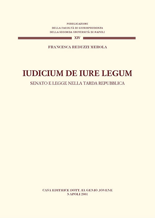Iudicium de iure legum.