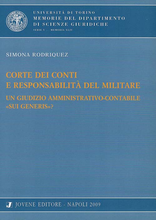 Corte dei conti e responsabilità del militare.