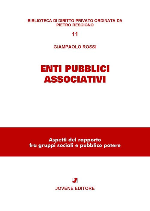 Enti pubblici associativi.