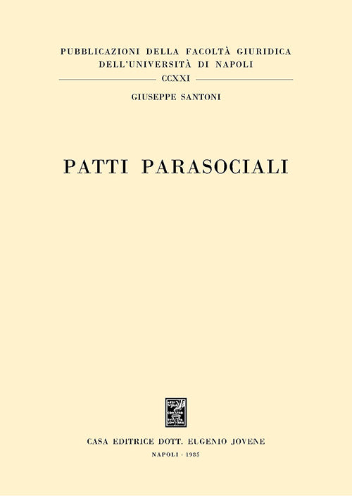 Patti parasociali.