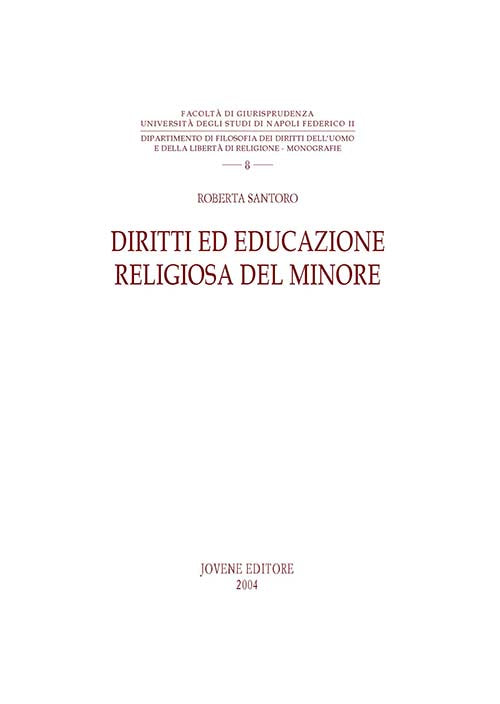 Diritti ed educazione religiosa del minore.