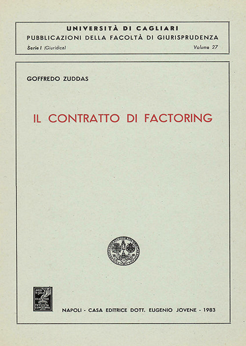 Il contratto di factoring.