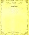 Sopra il «precarium» in diritto romano.