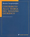 Contributo alla teoria del negozio giuridico.