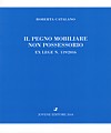 Il pegno mobiliare non possessorio ex lege n. 119/2016.