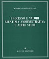 Processo e valori giustizia amministrativa e altri studi.
