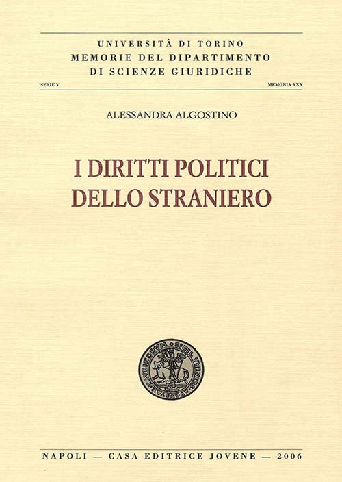 I diritti politici dello straniero.