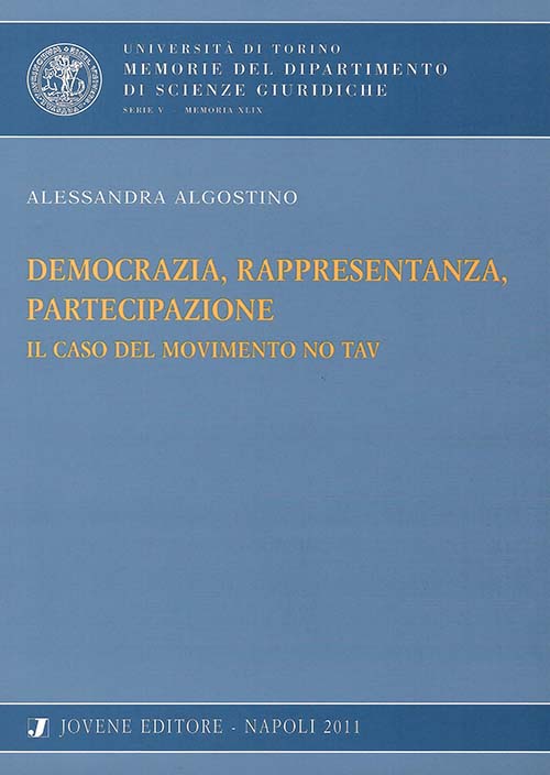 Democrazia, rappresentanza, partecipazione.