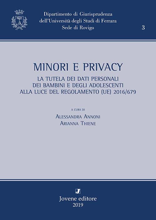 Minori e privacy.