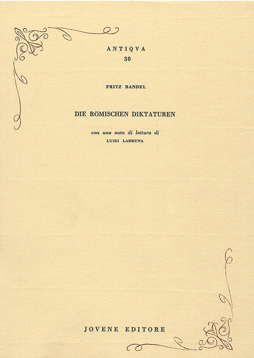 Die Römischen Diktaturen.