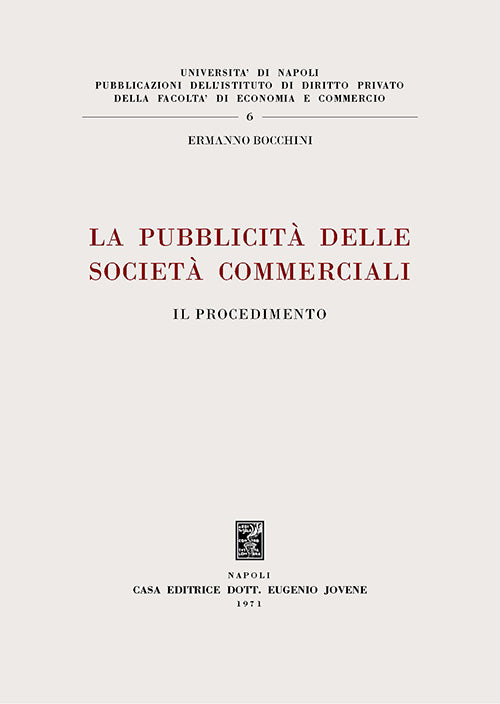 La  pubblicità  delle società  commerciali.