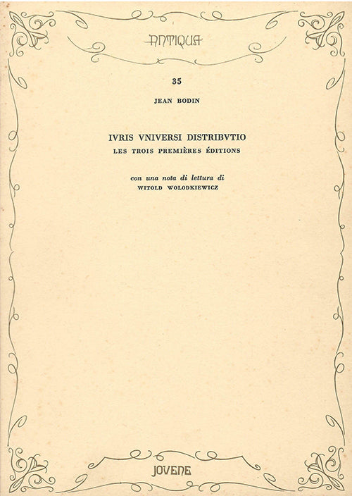 Iuris universi distributio.