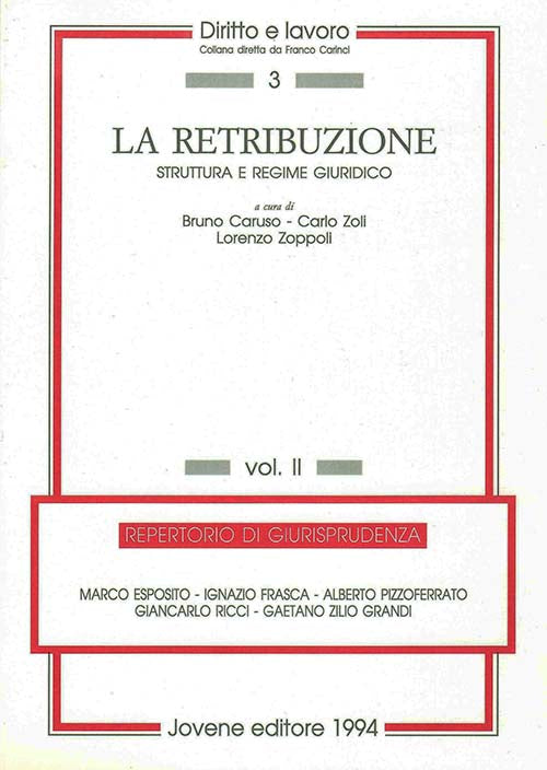 La retribuzione. Vol. II.