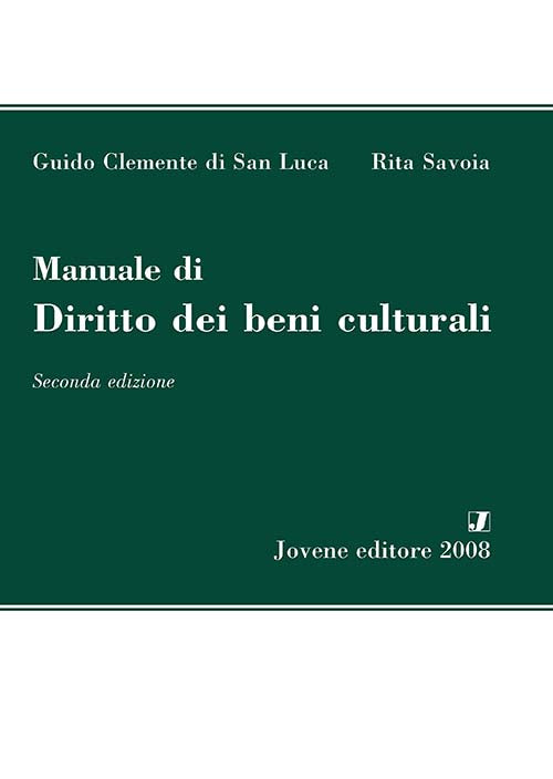 Manuale di diritto dei beni culturali.