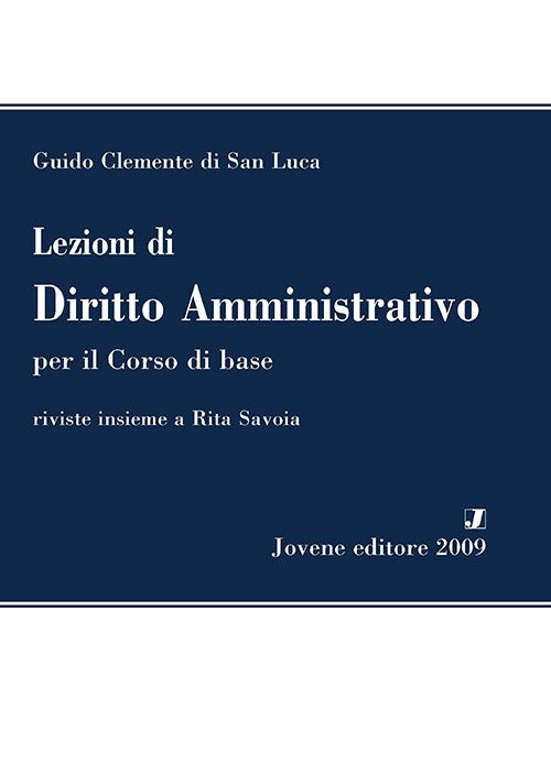 Lezioni di diritto amministrativo.