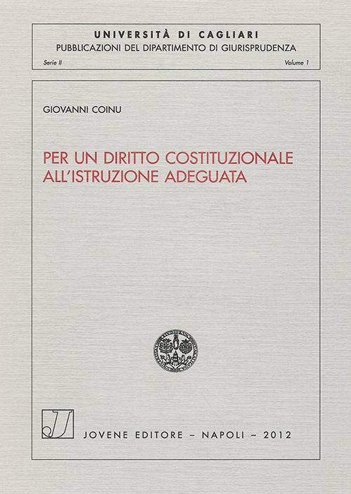 Per un diritto costituzionale all'istruzione adeguata.