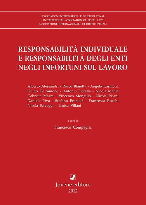 Responsabilità individuale e responsabilità degli enti negli infortuni sul lavoro.