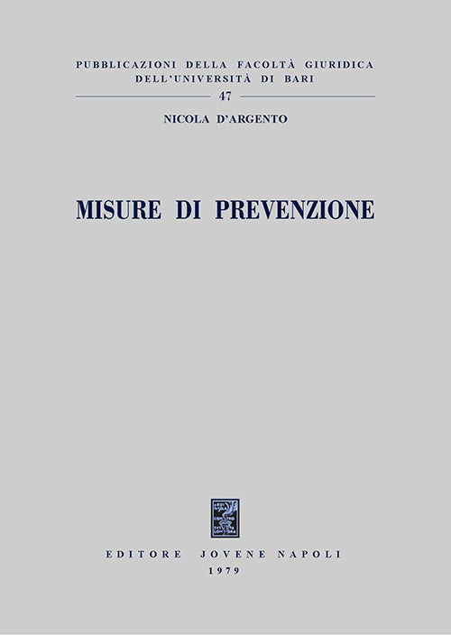 Misure di prevenzione.