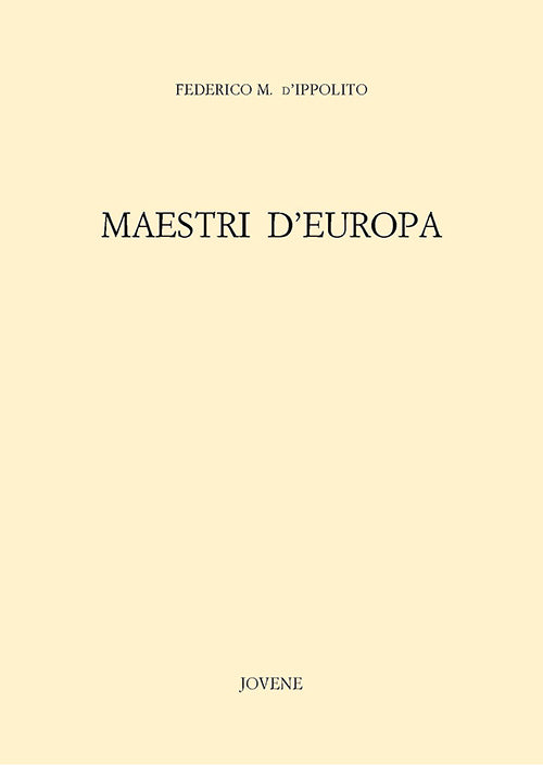 Maestri d'Europa.