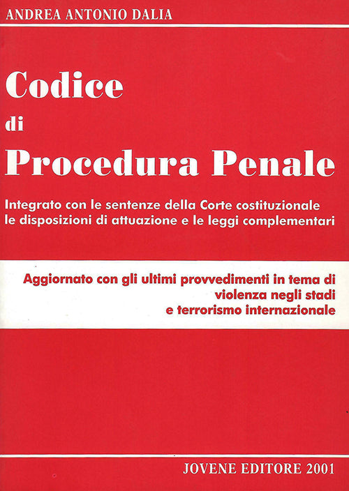 Codice di procedura penale.