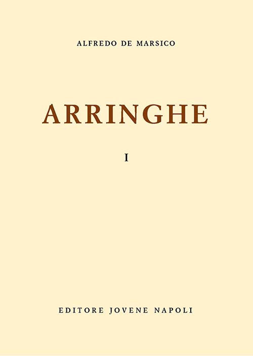 Arringhe. I.