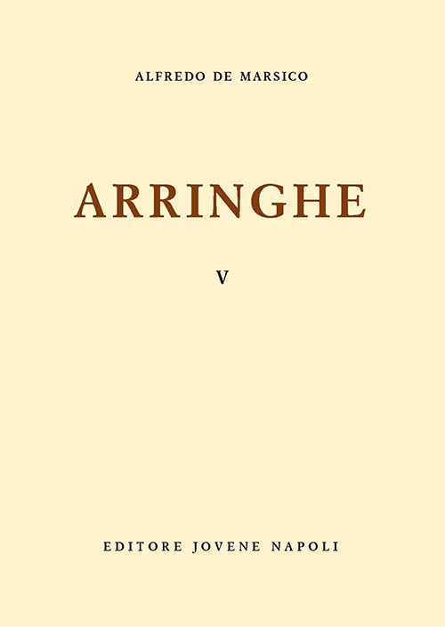Arringhe. V.
