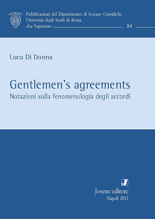 Gentlemen’s agreements.
