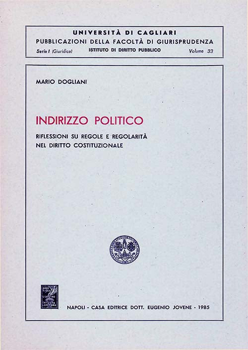 Indirizzo politico.