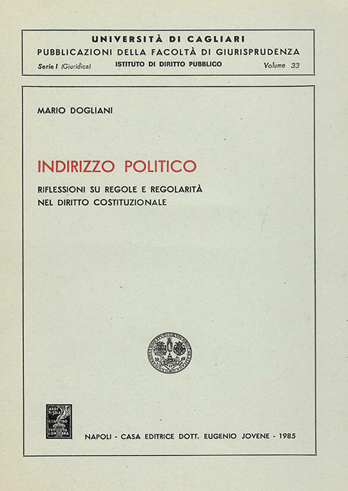 Indirizzo politico.