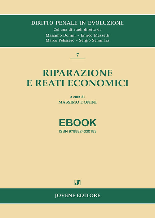 Riparazione e reati economici - EBOOK